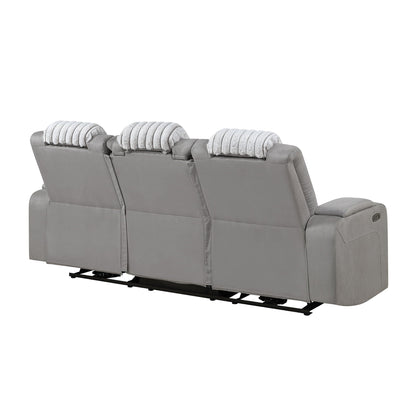Duran Power Reclining Sofa and Drop Down Table