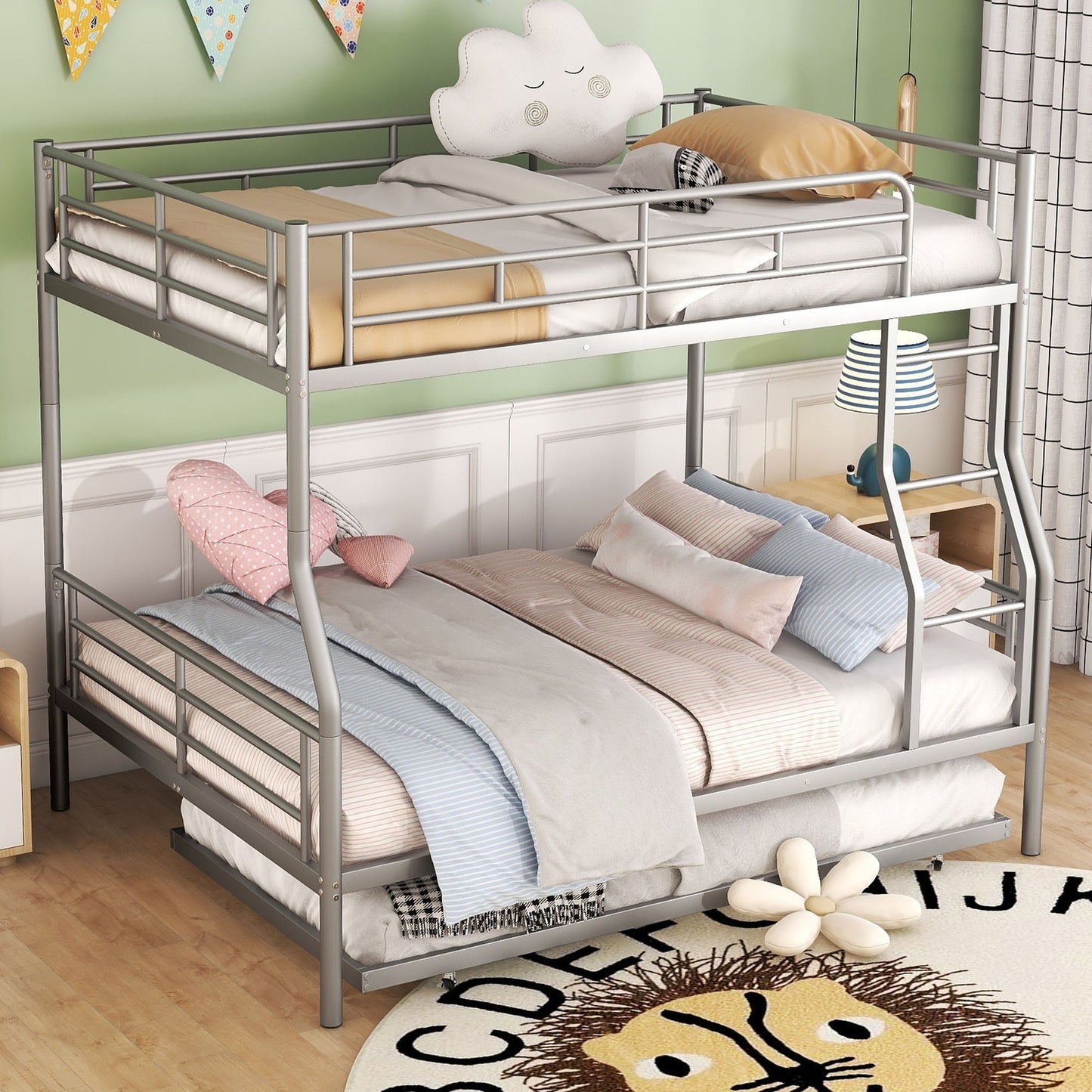 Durable Steel Bunk Bed For Kids And Teens