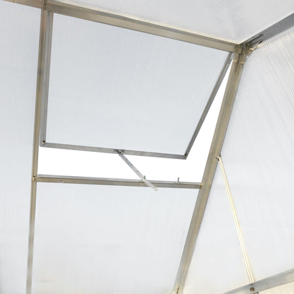 Heavy Duty Polycarbonate Greenhouse Kit and Door