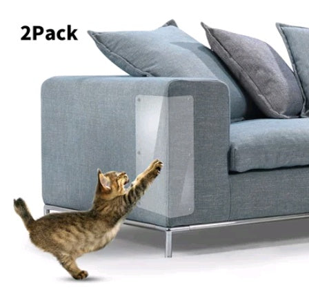 Cat Claw Protector Sofa Protect Pads, 2-Pack clear sofa arm shields, Pet Zen on Tampa Home & Garden Store
