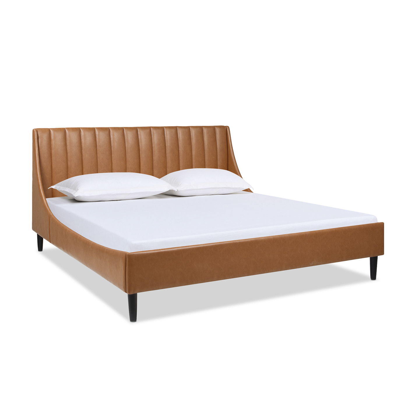 Aspen Vertical Tufted and Modern Platform Bed