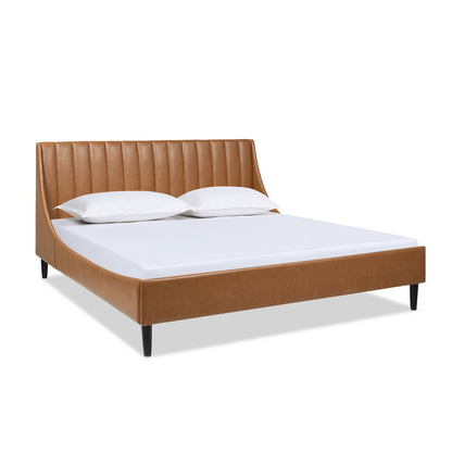 Aspen Vertical Tufted and Modern Platform Bed