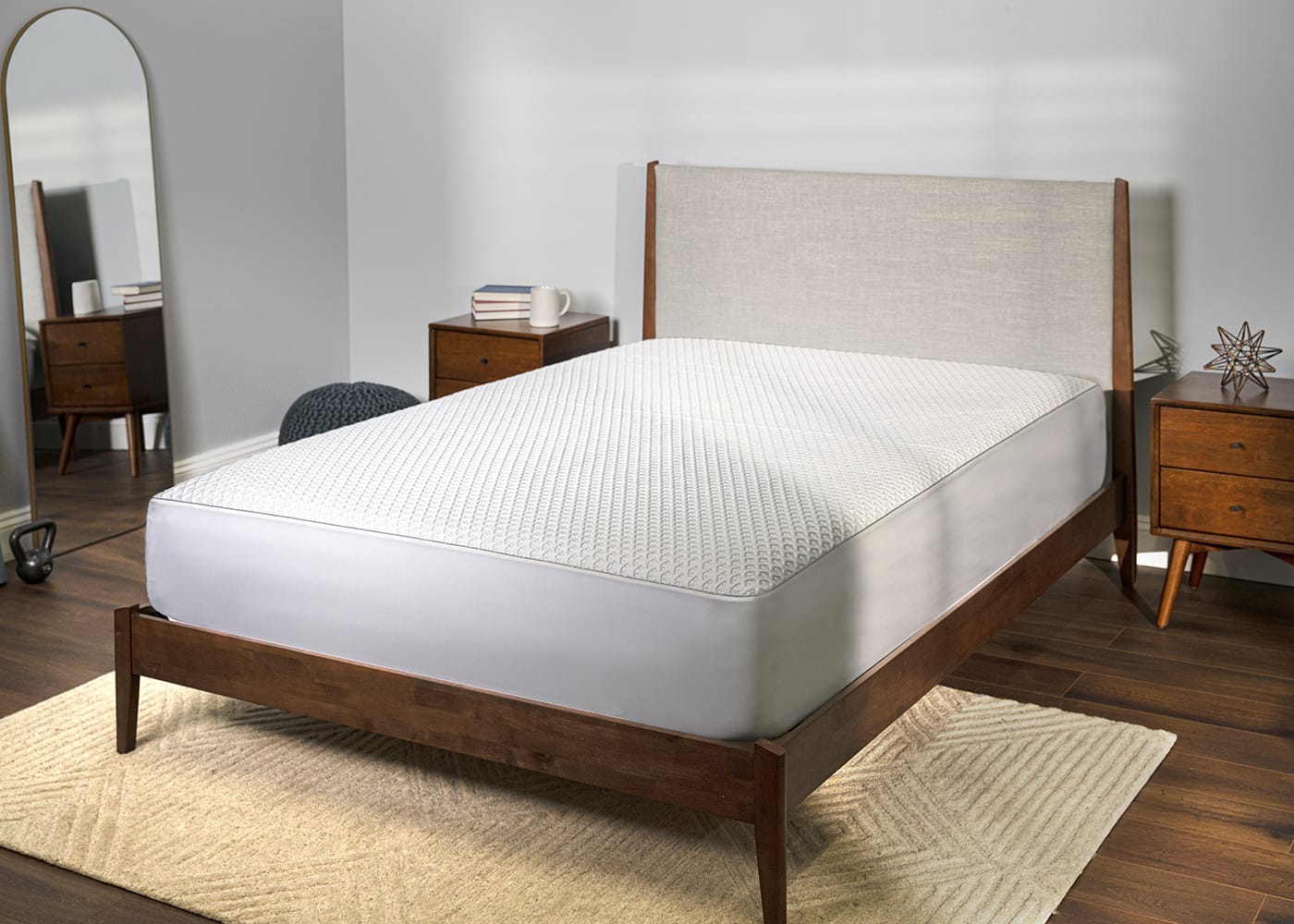 BedGear Ver-Tex King Mattress Protector by HouseOfZazla, white quilted cover on Tampa Home & Garden Store