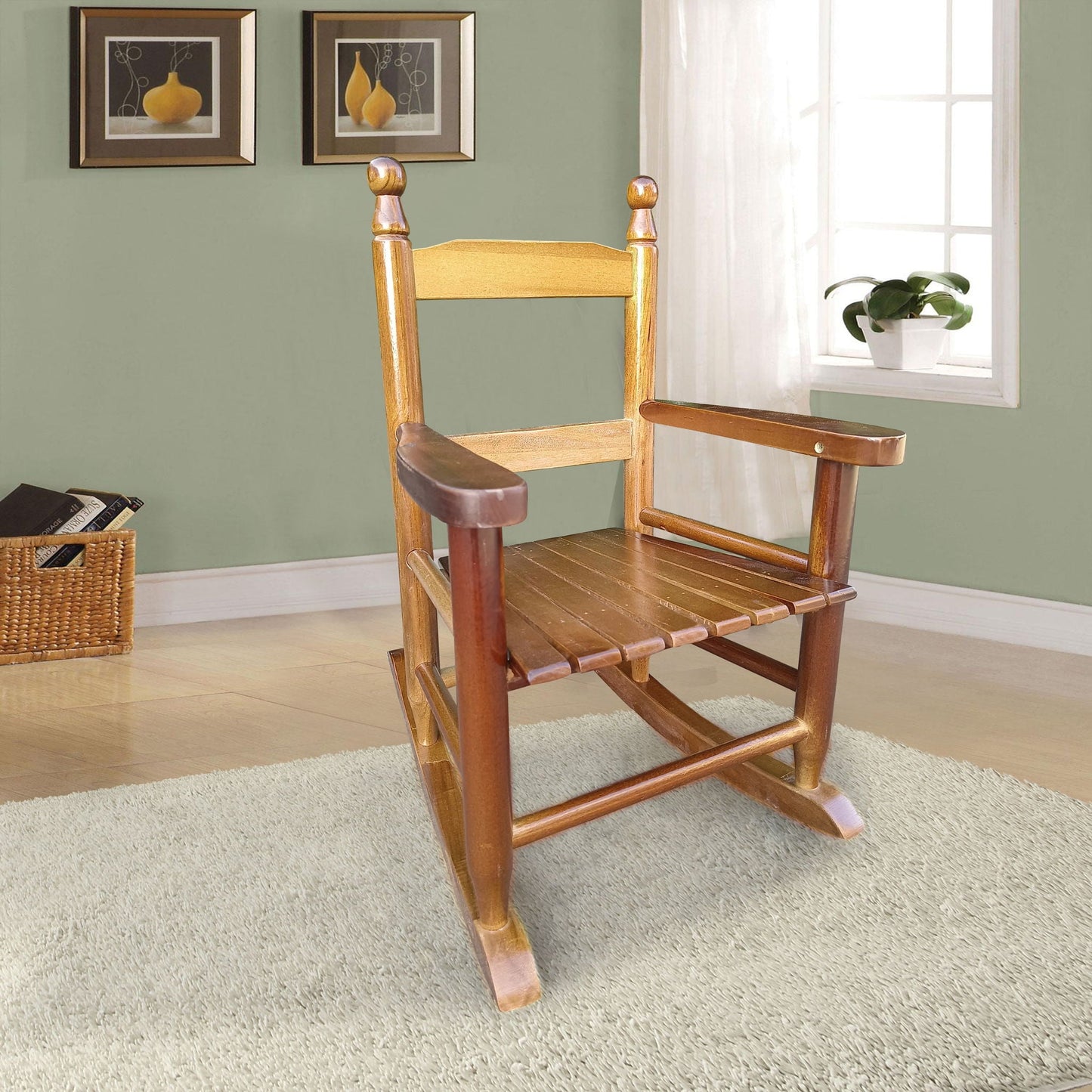 Sturdy Kids Rocking Chair For Indoor Or Outdoor