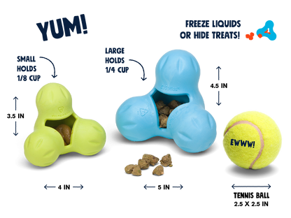 Tux Tough Treat Toy With Hollow Cavity Floats