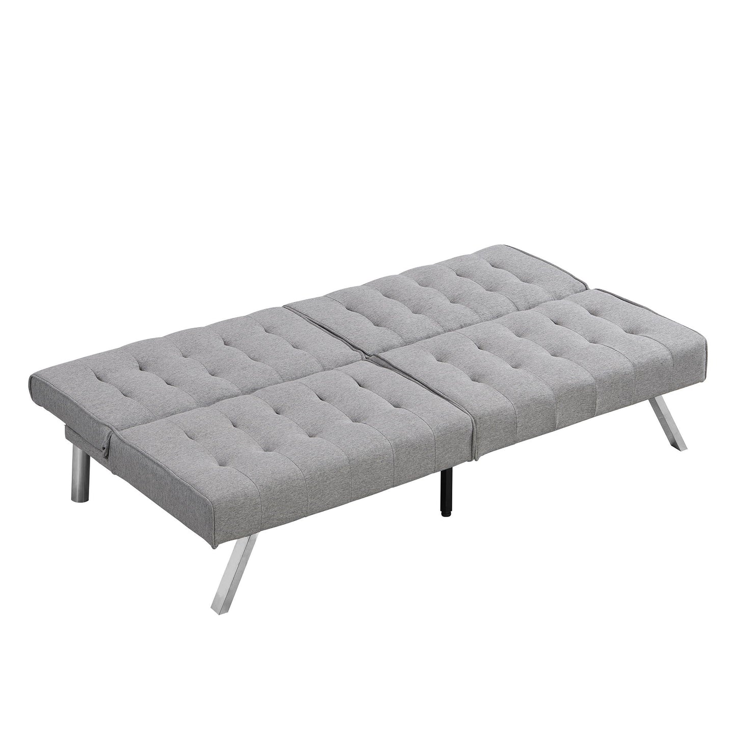 Modern Futon Sofa Bed and Convertible Guest Seat