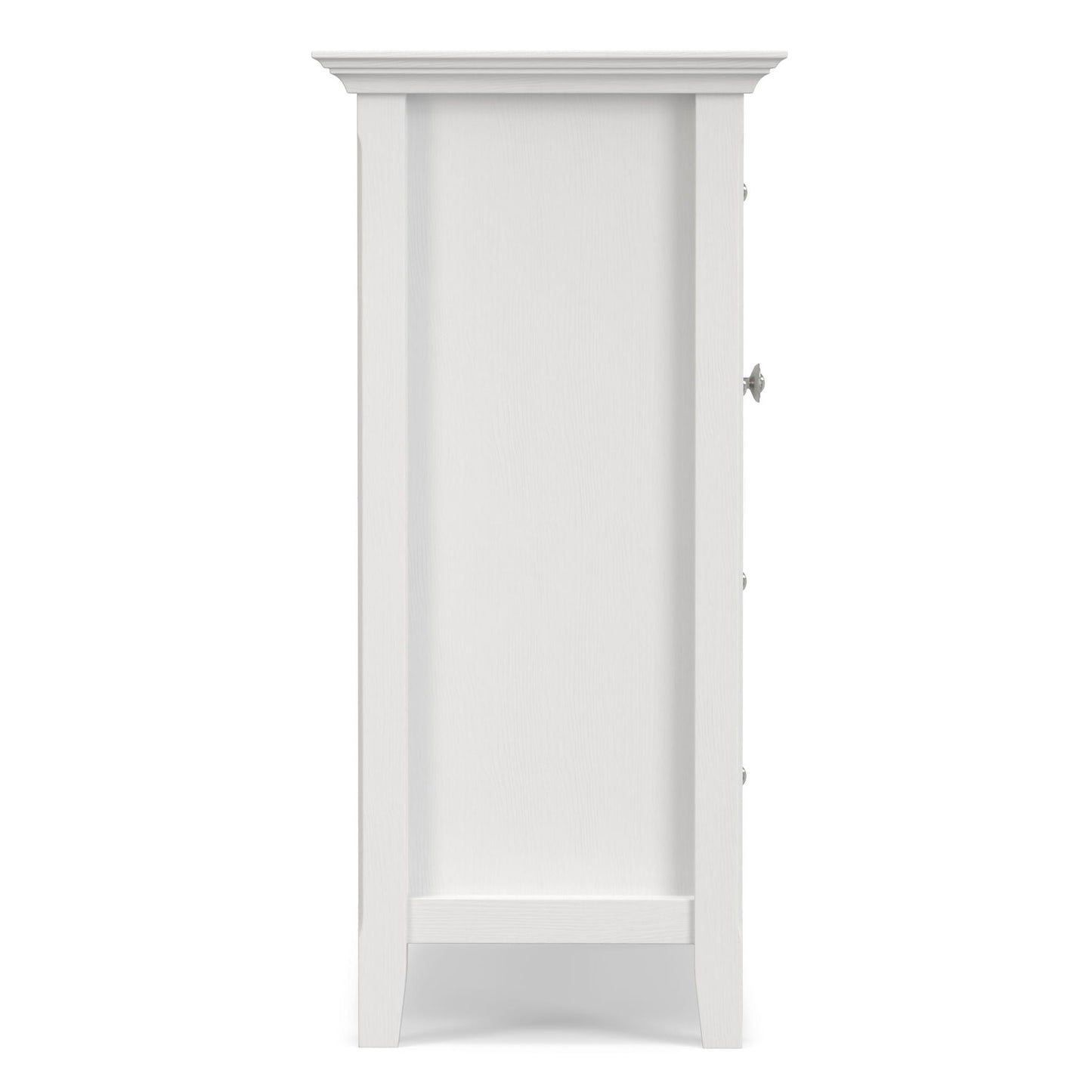 Amherst Handcrafted Medium Storage Cabinet white wood by HouseOfZazla accent cabinet on Tampa Home & Garden Store