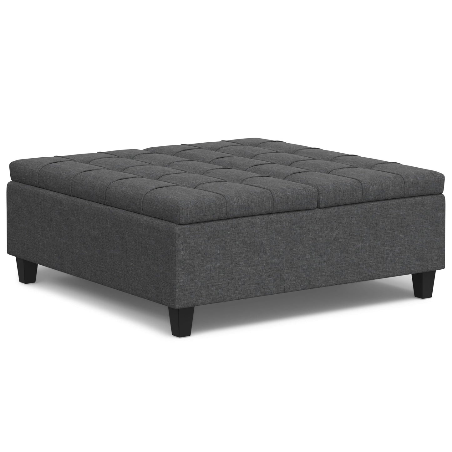 Harrison Upholstered Coffee Table Storage Ottoman
