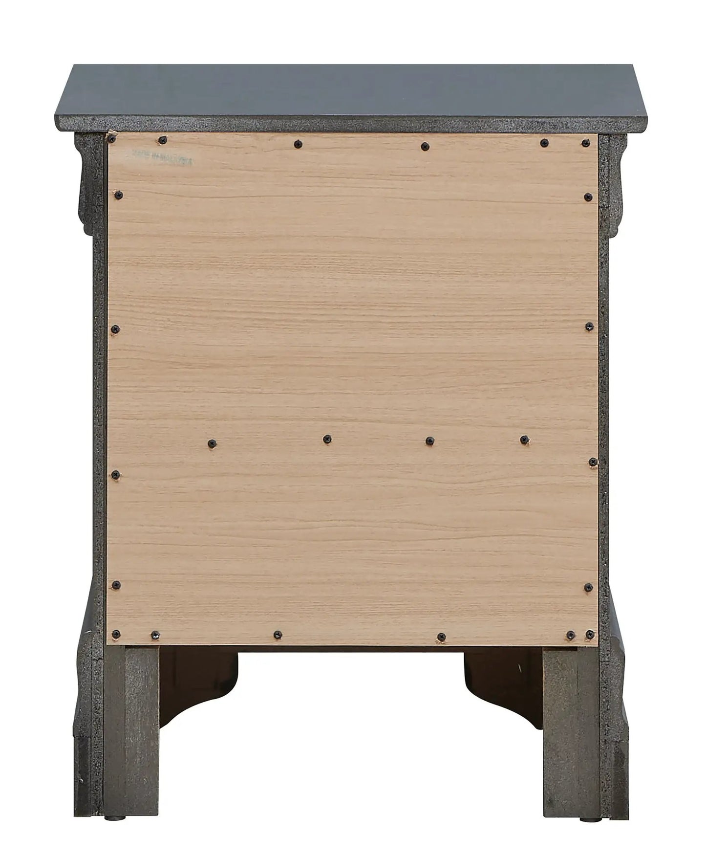 Decorative Nightstand with Modern Accents