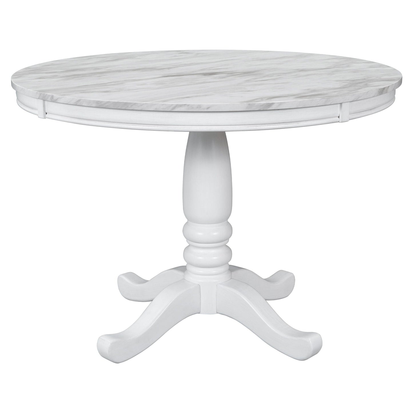 Elegant 5 Pieces Dining Table and 4 Chairs Set