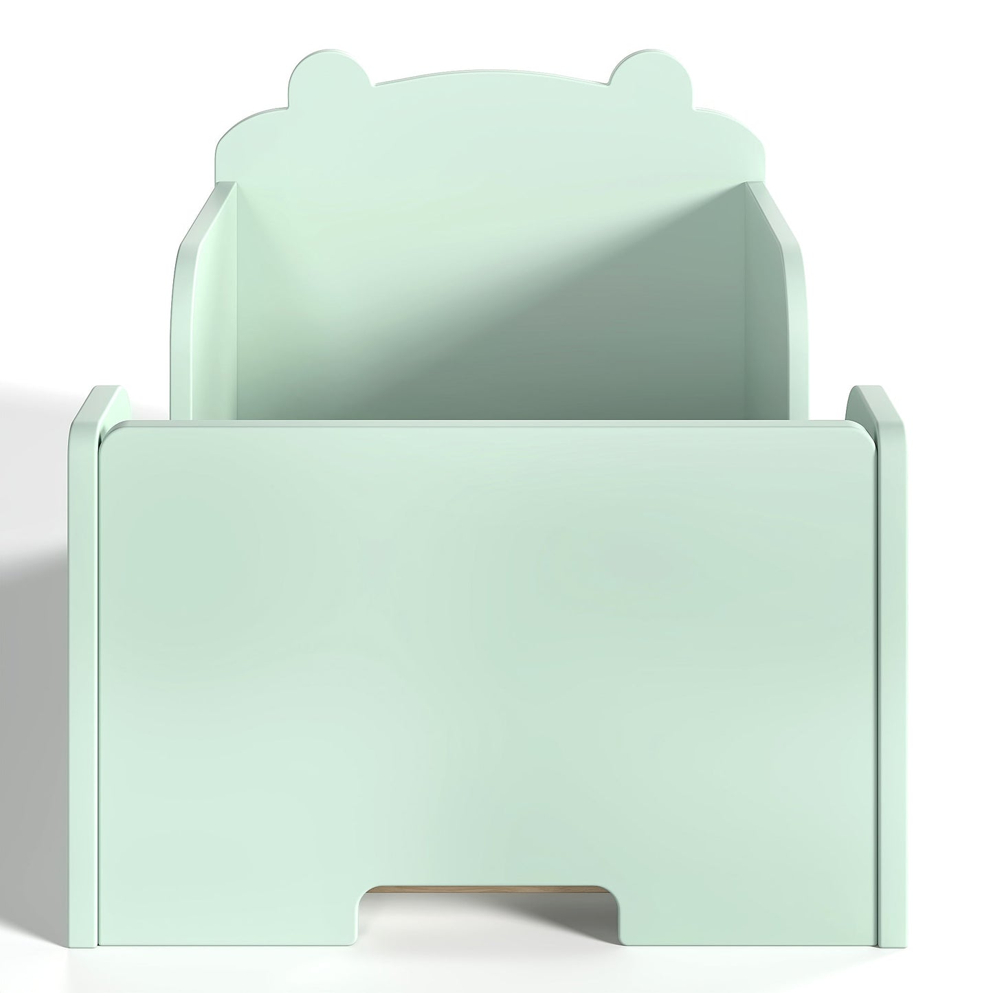 Toddler floor bed frame bear-shaped cot bed in mint green by HouseOfZazla for ages 3–6 on Tampa Home & Garden Store