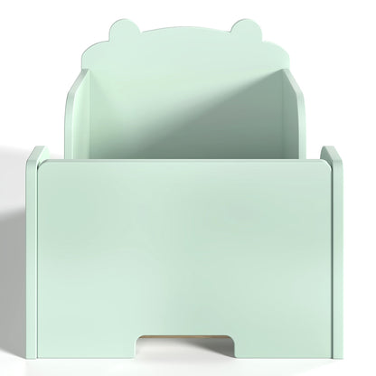 Toddler floor bed frame bear-shaped cot bed in mint green by HouseOfZazla for ages 3–6 on Tampa Home & Garden Store