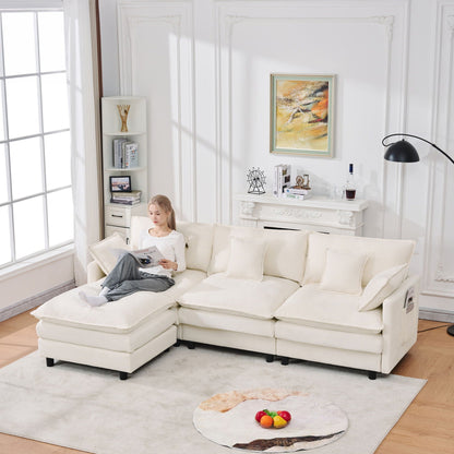 The Luxury Modular Sofa and Reconfigurable Layout