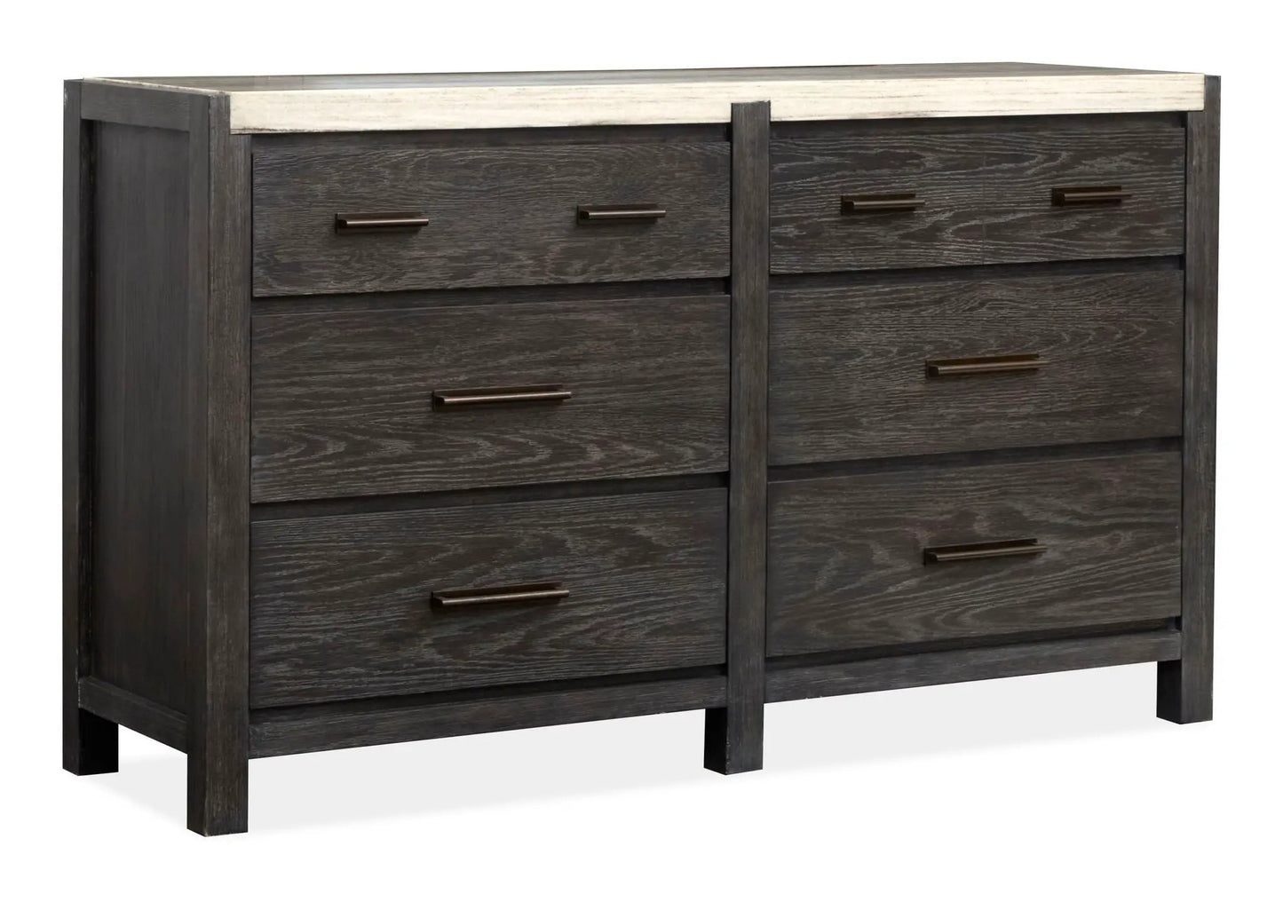 Plum Creek Drawer Dresser in Burnished Finish