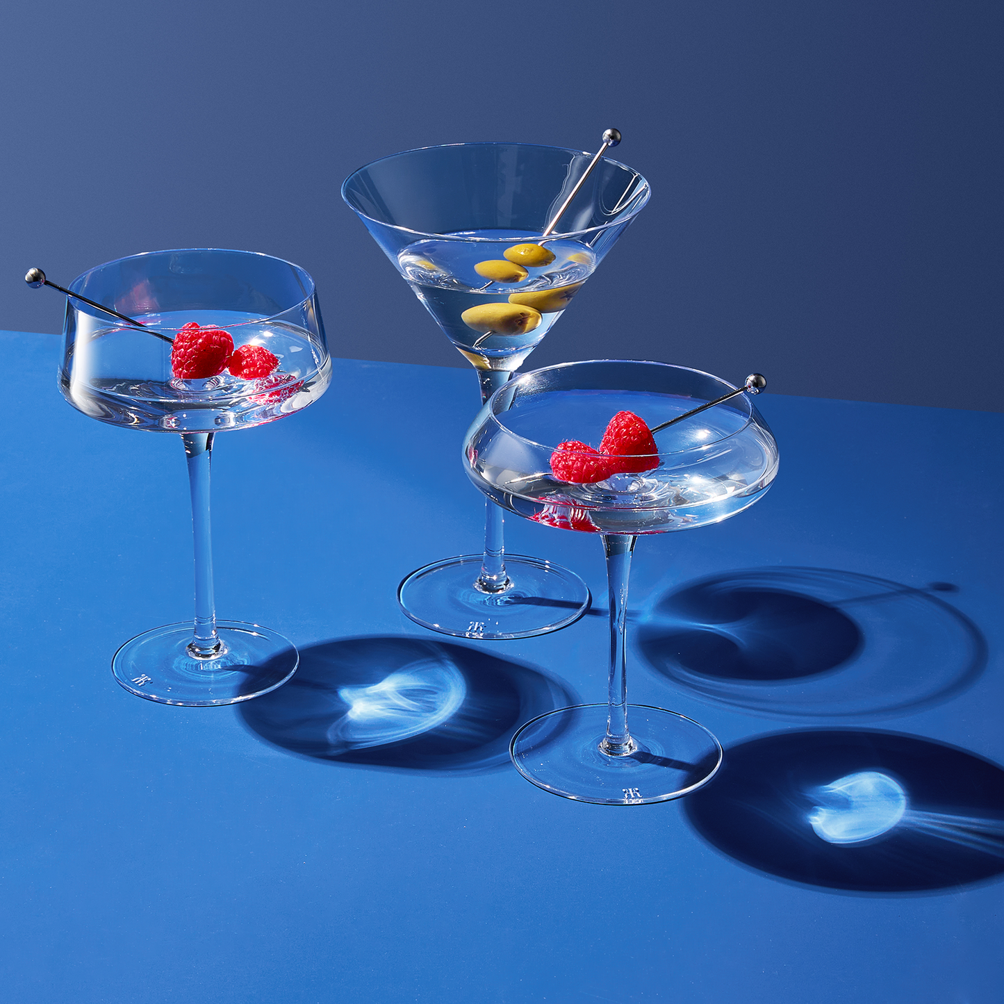 Premium Spritz Martini Cocktail Glassware Pair