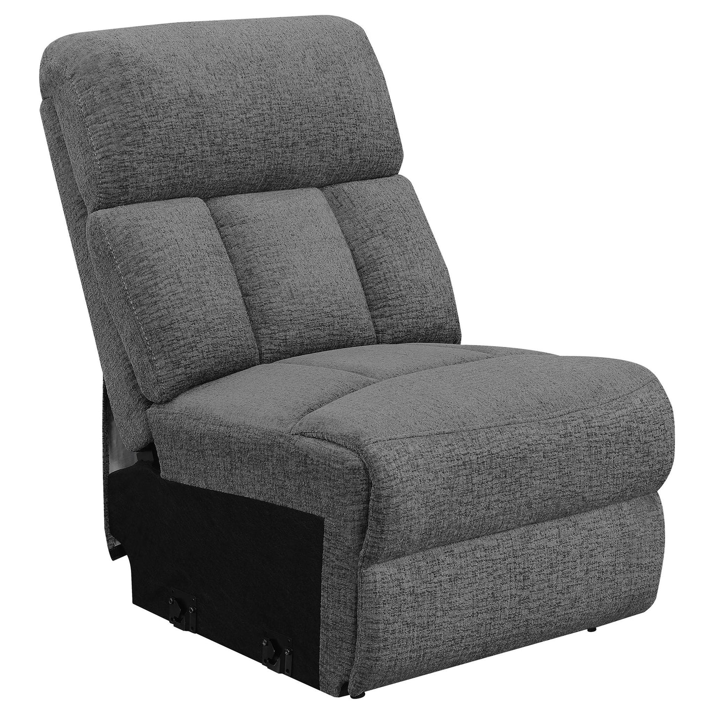 Divine Tufted Reclining Sofa with Memory Foam