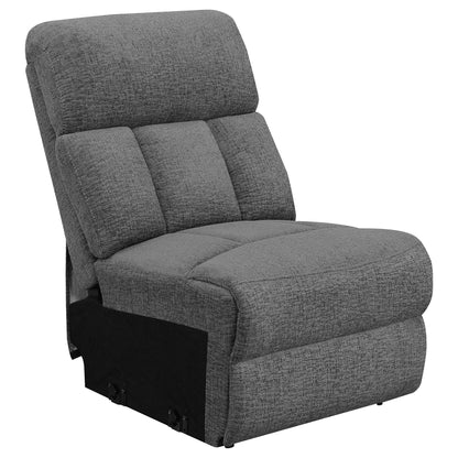 Divine Tufted Reclining Sofa with Memory Foam
