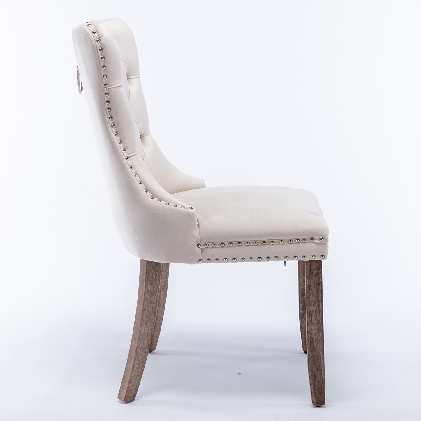 Nikki High End Tufted Dining Chair Set of Two
