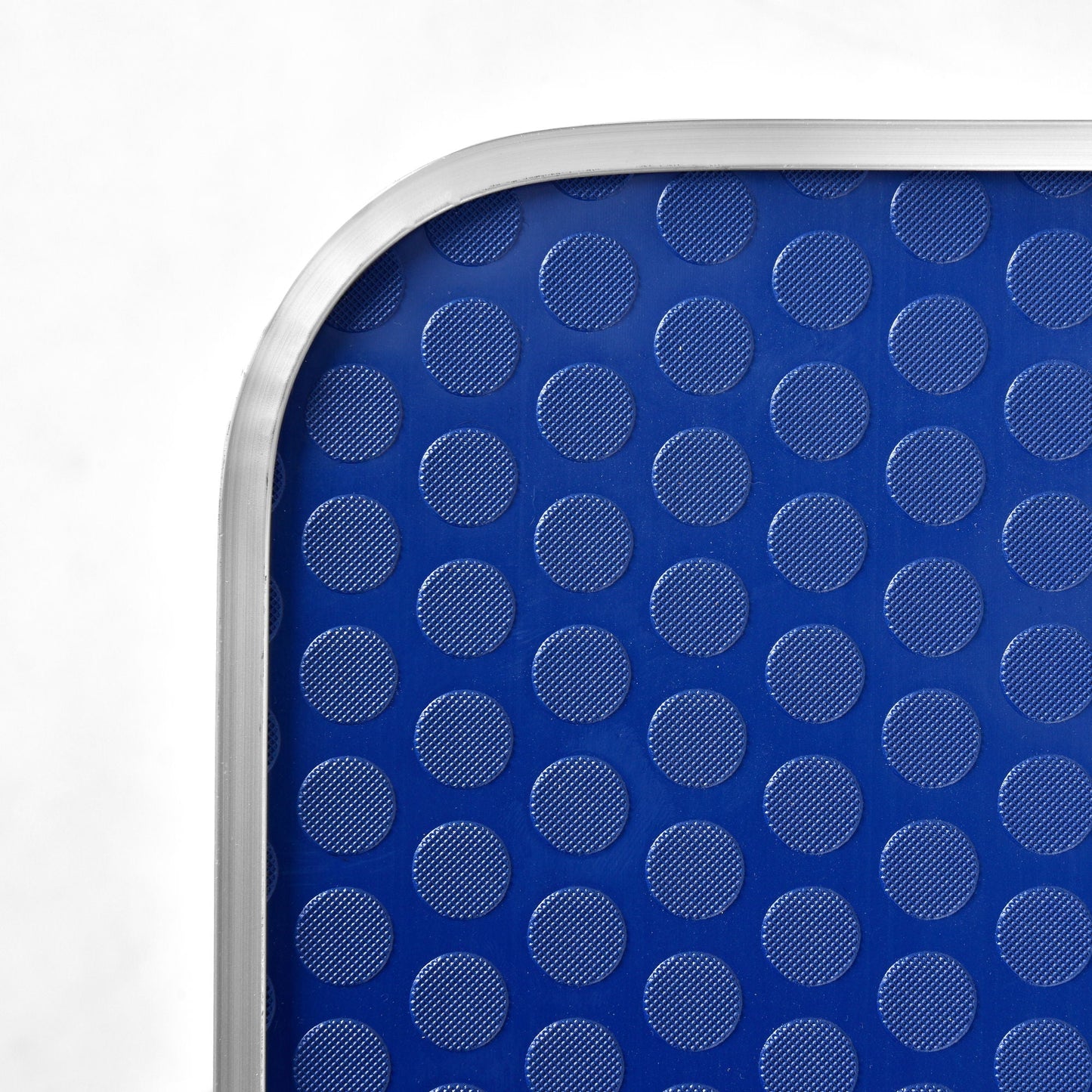 Grooming table blue top with textured circular non-slip surface and metal edge for pets on Tampa Home & Garden Store