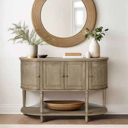 Bedford Accent Cabinet With Lower Shelf Natural