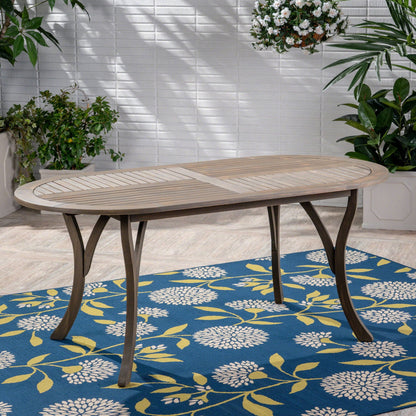 Premium Acacia Wood Outdoor Table For The Patio