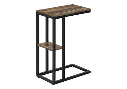 C Shaped Accent Table with Contemporary Design