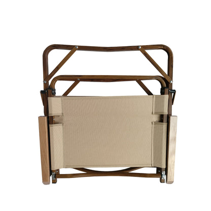 Foldable Canvas Chairs With Armrests Set of Four