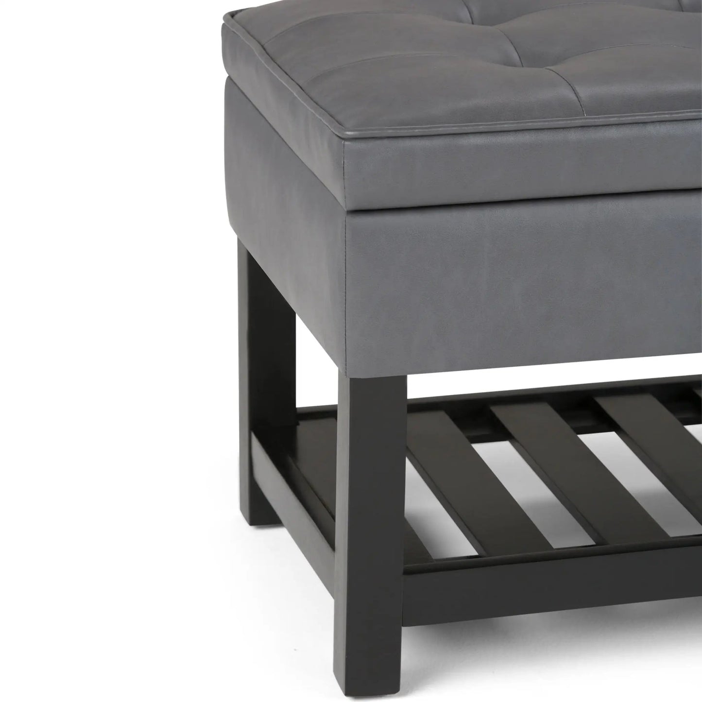 Cosmopolitan Storage Ottoman Bench Open Bottom