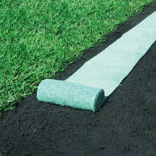 Tapis de semis de gazon dégradable (3 m x 0,2 m) pour aires de jeux, plates-bandes, serres.