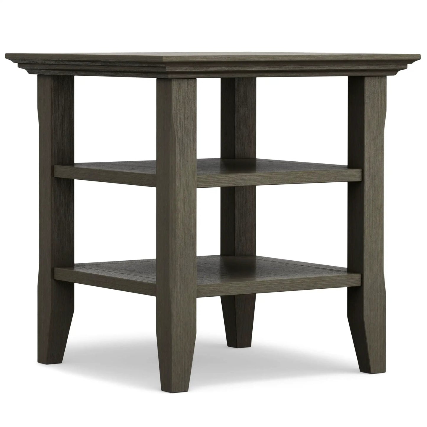 Acadian Handcrafted End Table Solid Wood