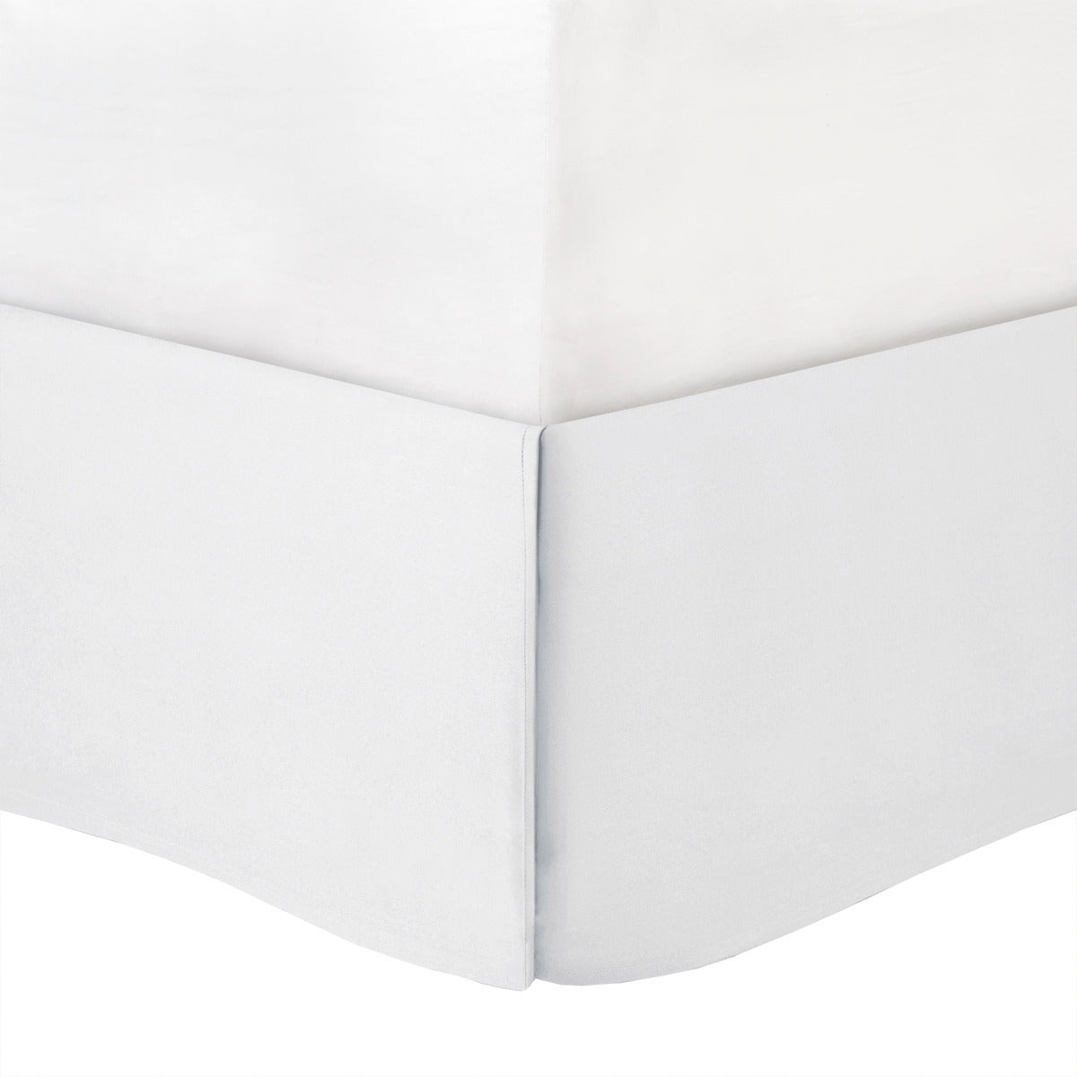 7 Piece Tufted Comforter Set White by HouseOfZazla, Quilts & Comforters, corner edge view on Tampa Home & Garden Store
