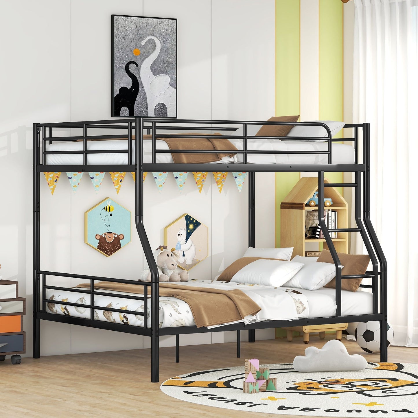 Durable Steel Bunk Bed For Kids And Teens