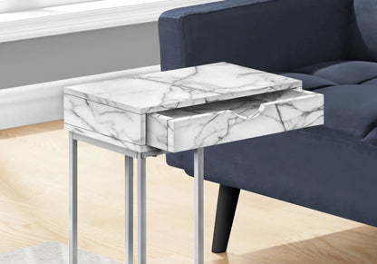 Elegant Accent Table C Shaped and Modern Design