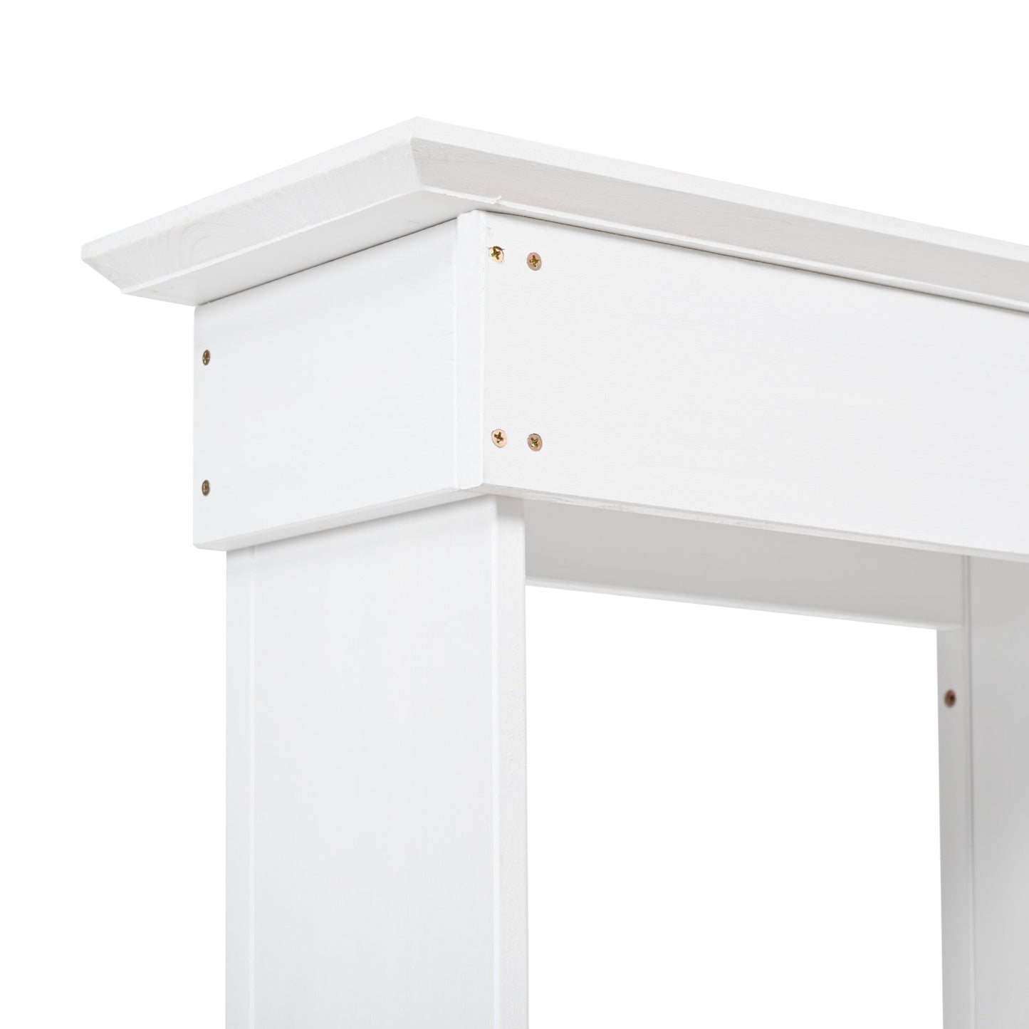 TOPMAX 65.7in tall garden potting bench with hutch, white wood finish by HouseOfZazla on Tampa Home & Garden Store