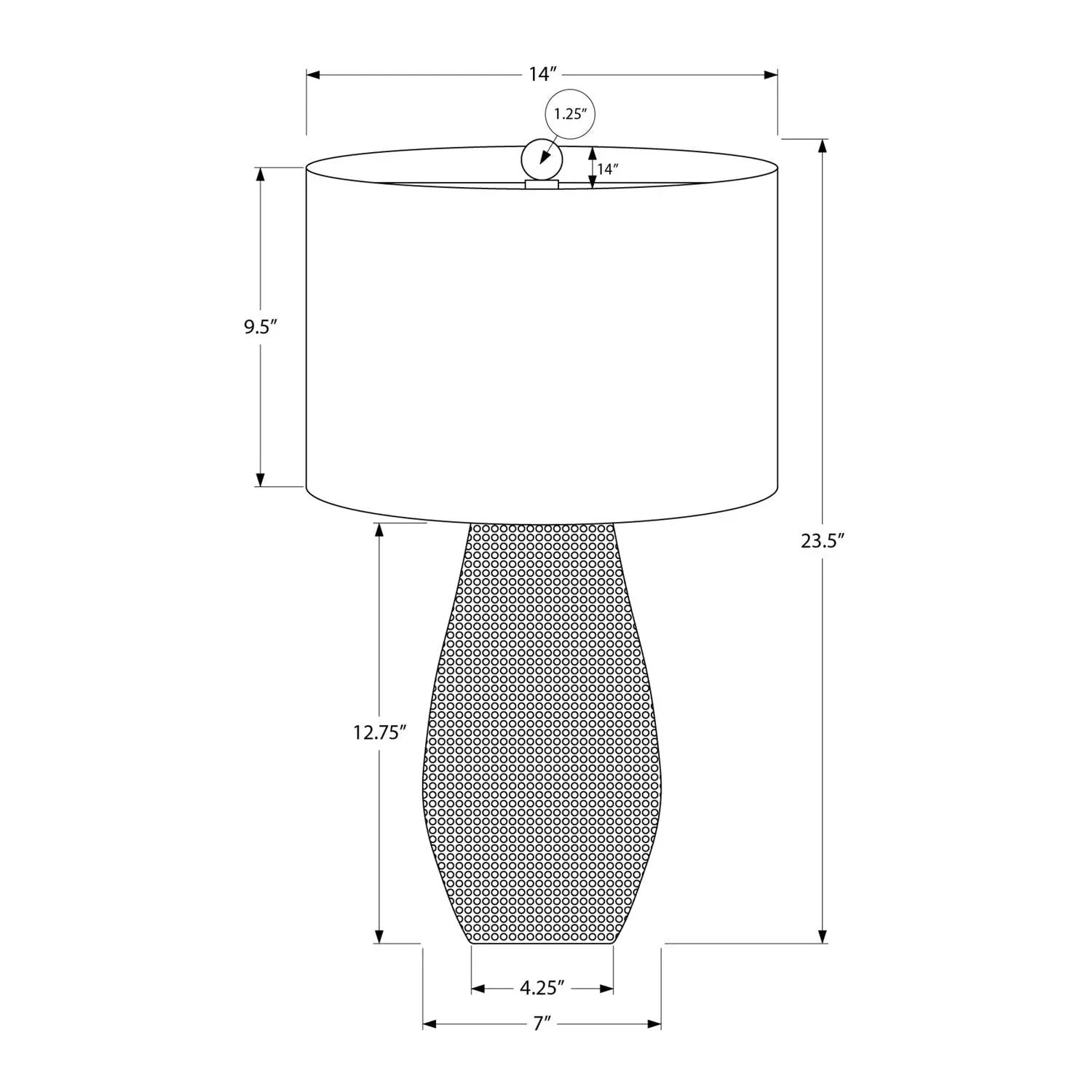 Table lamp gray resin, contemporary design by Unique Piece Furniture on Tampa Home & Garden Store