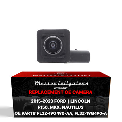 Master Tailgaters right-side OEM backup camera for Ford F-150 and Lincoln Nautilus/MKX, black housing on Tampa Home & Garden Store