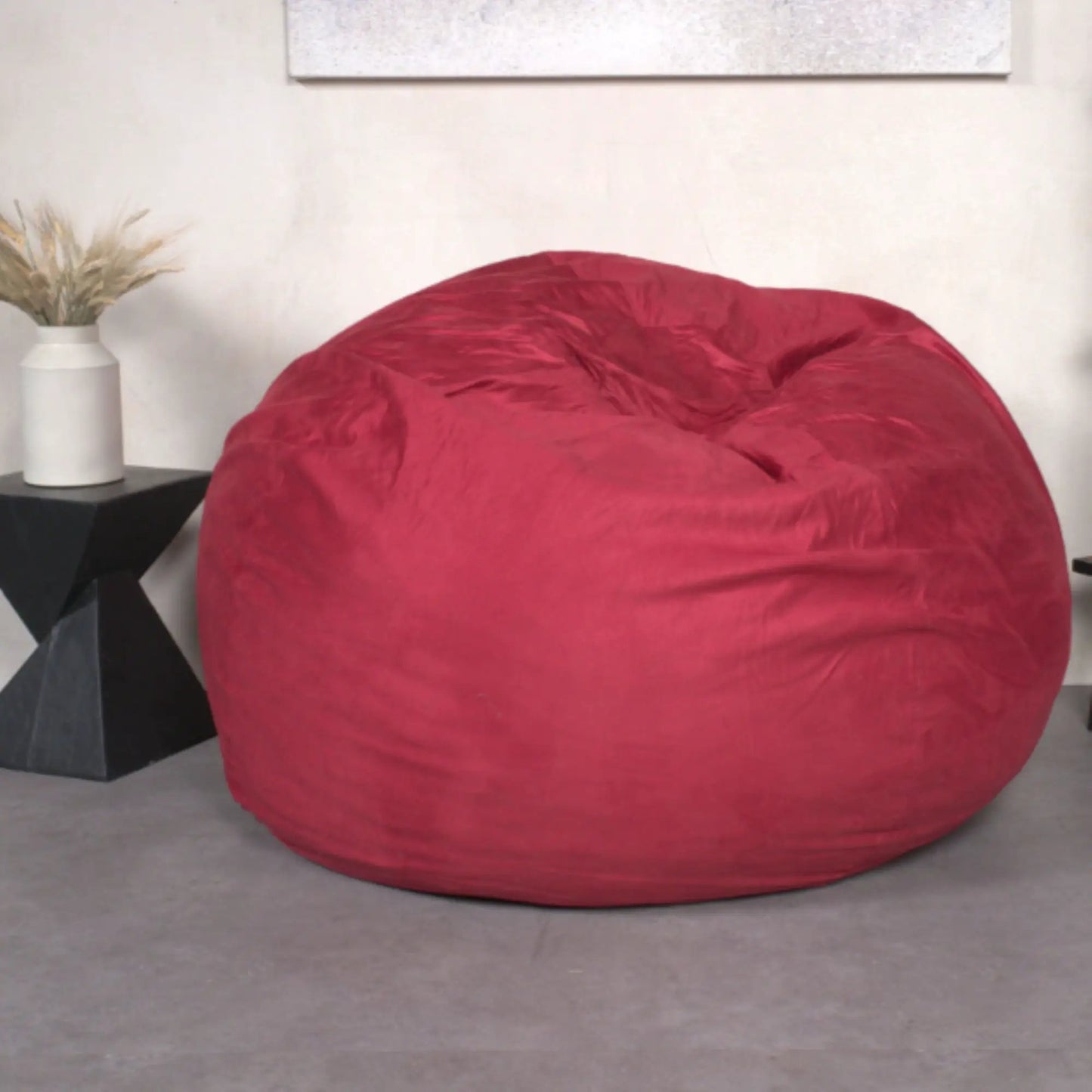 Comfortable Shredded Foam Bean Bag Chair Cover
