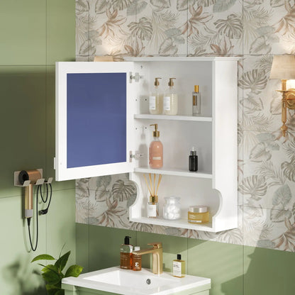 Wall Mounted Bathroom Cabinet with Mirror Hinges