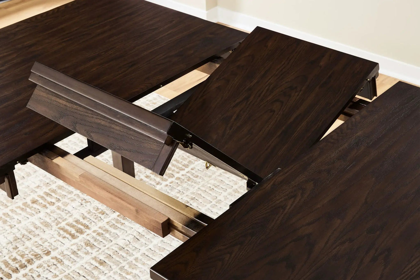 Haddigan Dining Room Extension Table With Leaf