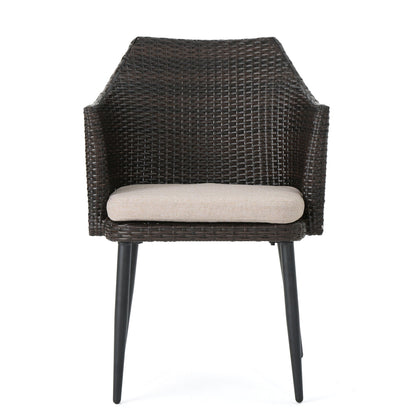 Kenneth 3 Piece Chat Set and Rattan Chairs