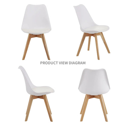 Medieval Dining Chairs Set of Four for Home Use