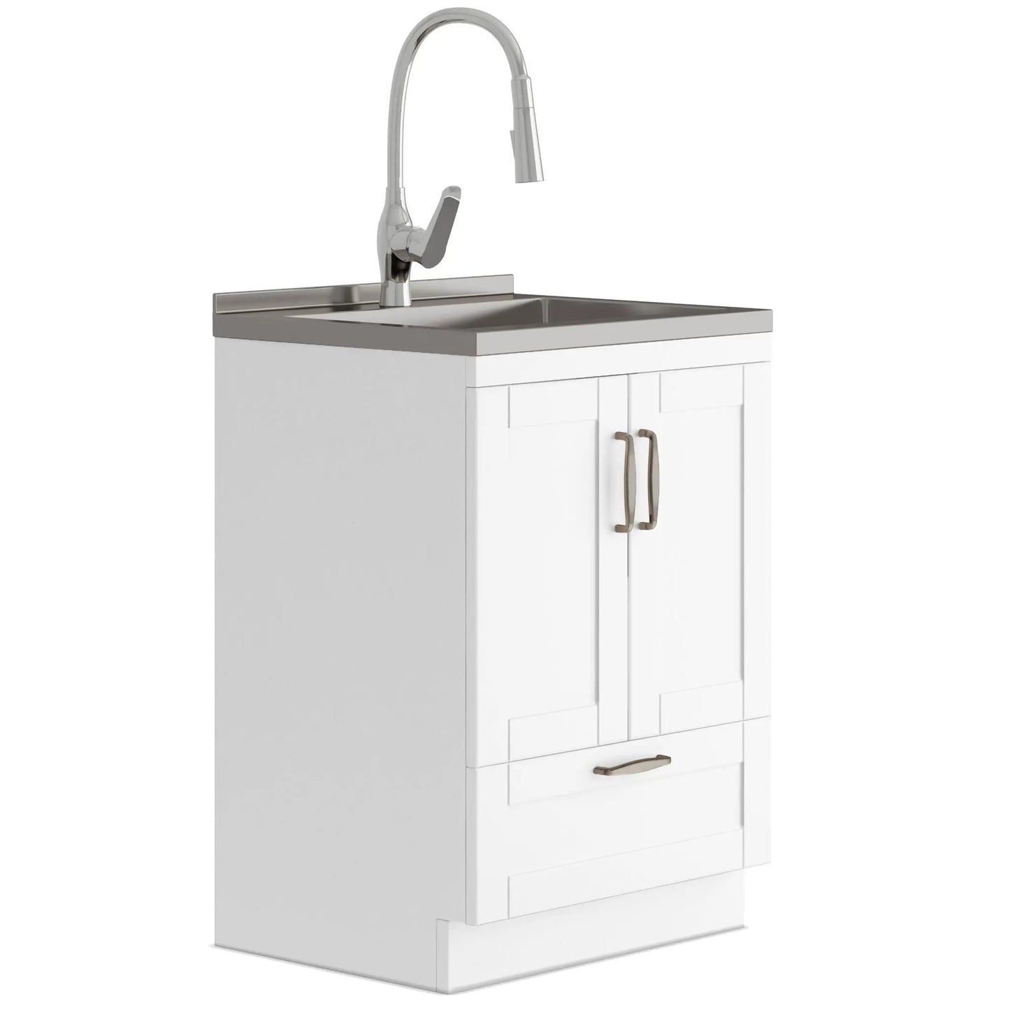 Reed Deluxe Laundry Cabinet with Pull-Out Faucet
