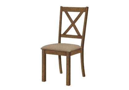Transitional Upholstered Dining Chairs Set of 2