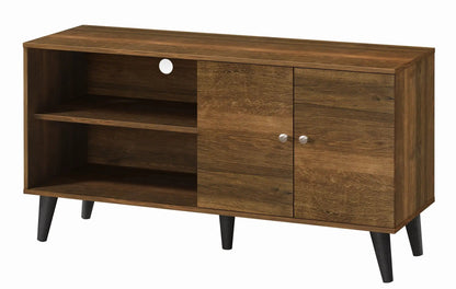 Amidon TV Stand With Storage Shelves and Cabinet