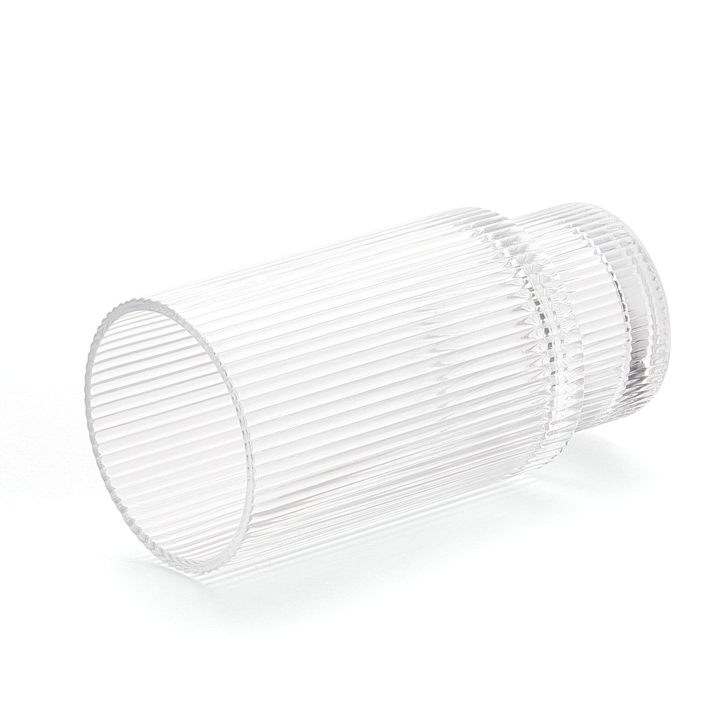 Premium Set of 4 Clear Como Highball Glasses