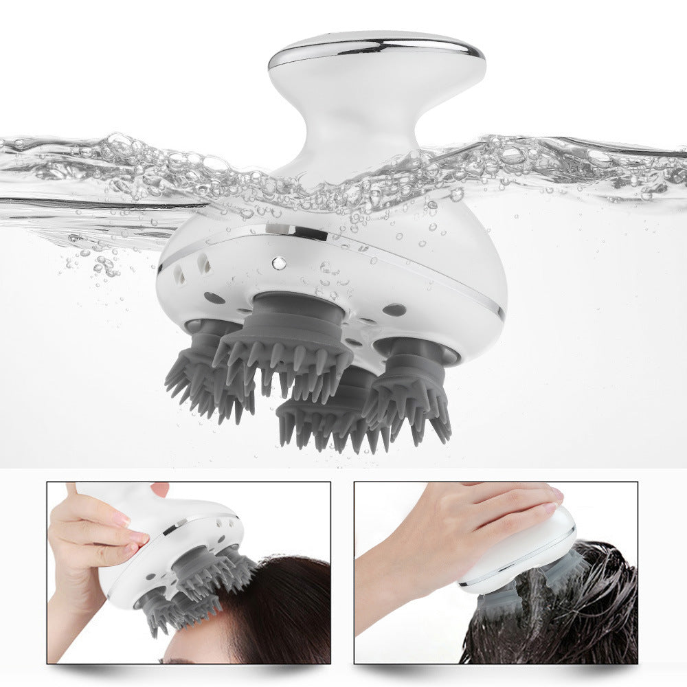 Head Massager 4-Claw Kneading Vibration Rechargeable Waterproof Head Massager Multi-Function - Tampa Home & Garden Store