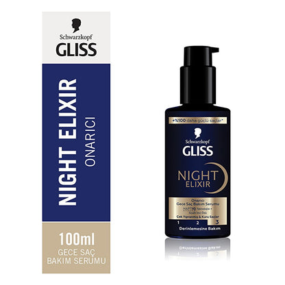 Gliss Night Elixir A Deep Repair Serum For Hair
