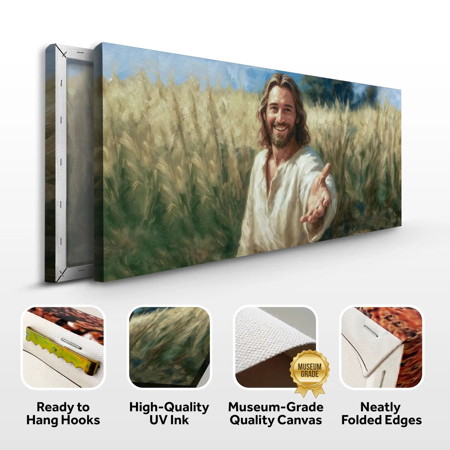 Savior's Invitation Faith Wall Art III Canvas