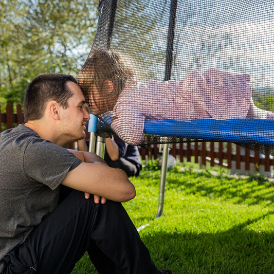 15 Feet Trampoline Safety Replacement Protection Enclosure Net - Tampa Home & Garden Store