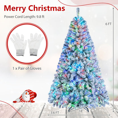 6 ft DirectDeals pencil Christmas tree with RGB lights and music sync on Tampa Home & Garden Store